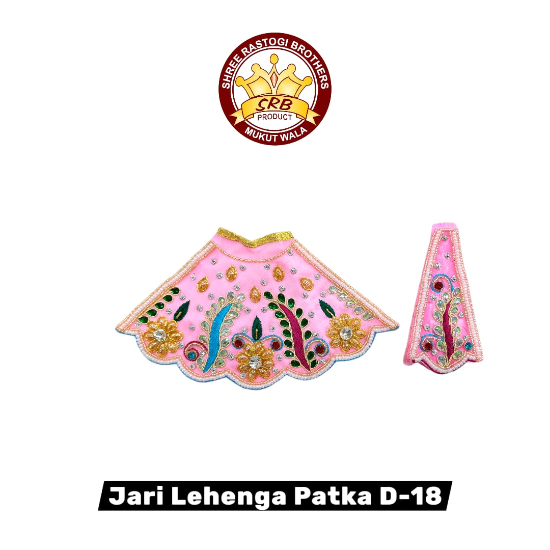 Jari Lehenga Patka D-18