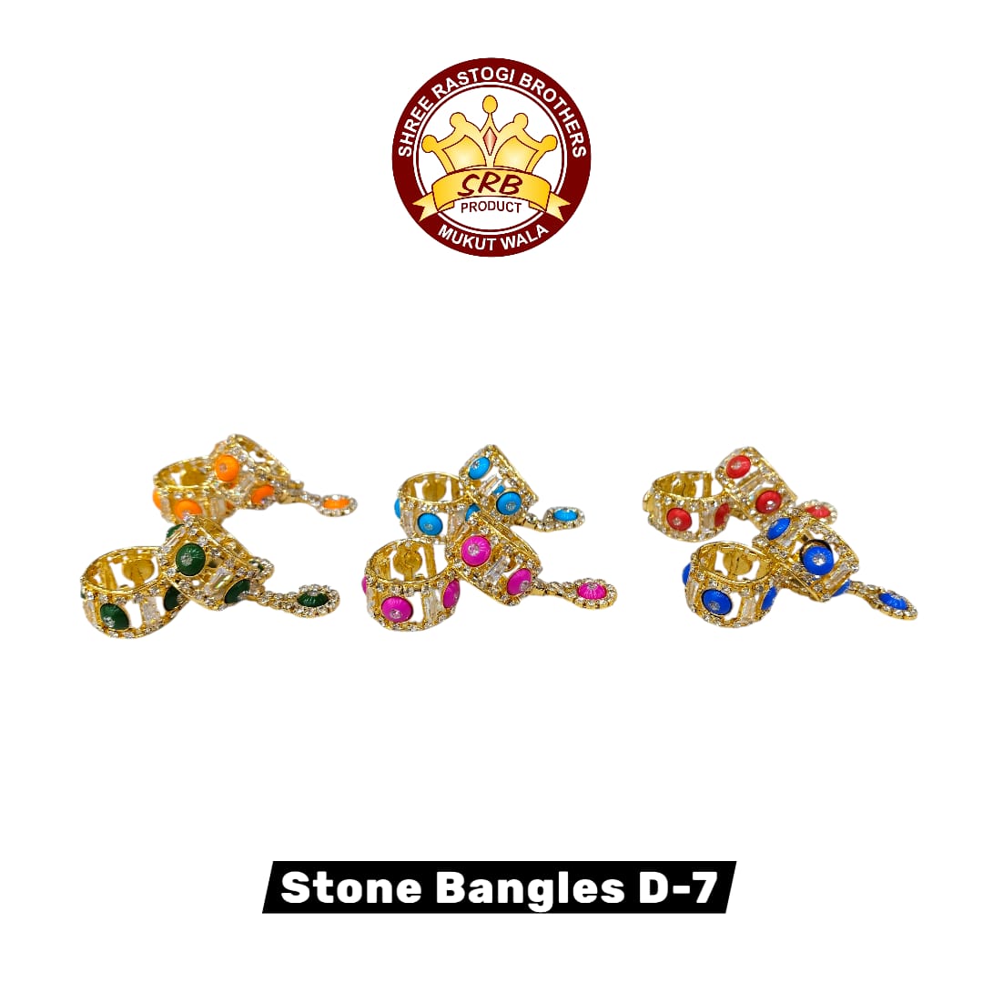 Stone Bangles D-7