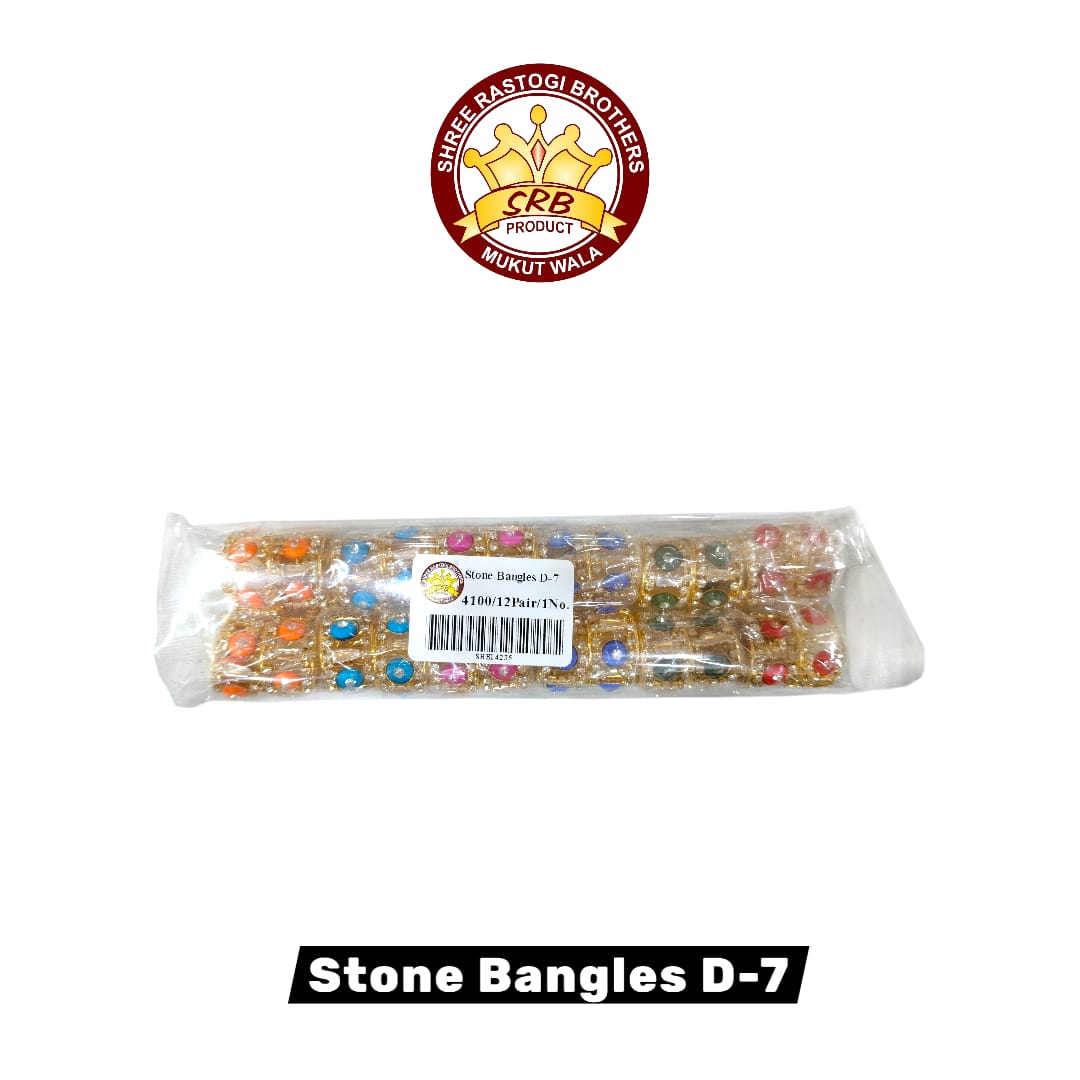 Stone Bangles D-7