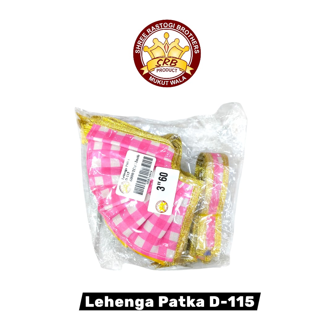 Lehenga Patka D-115