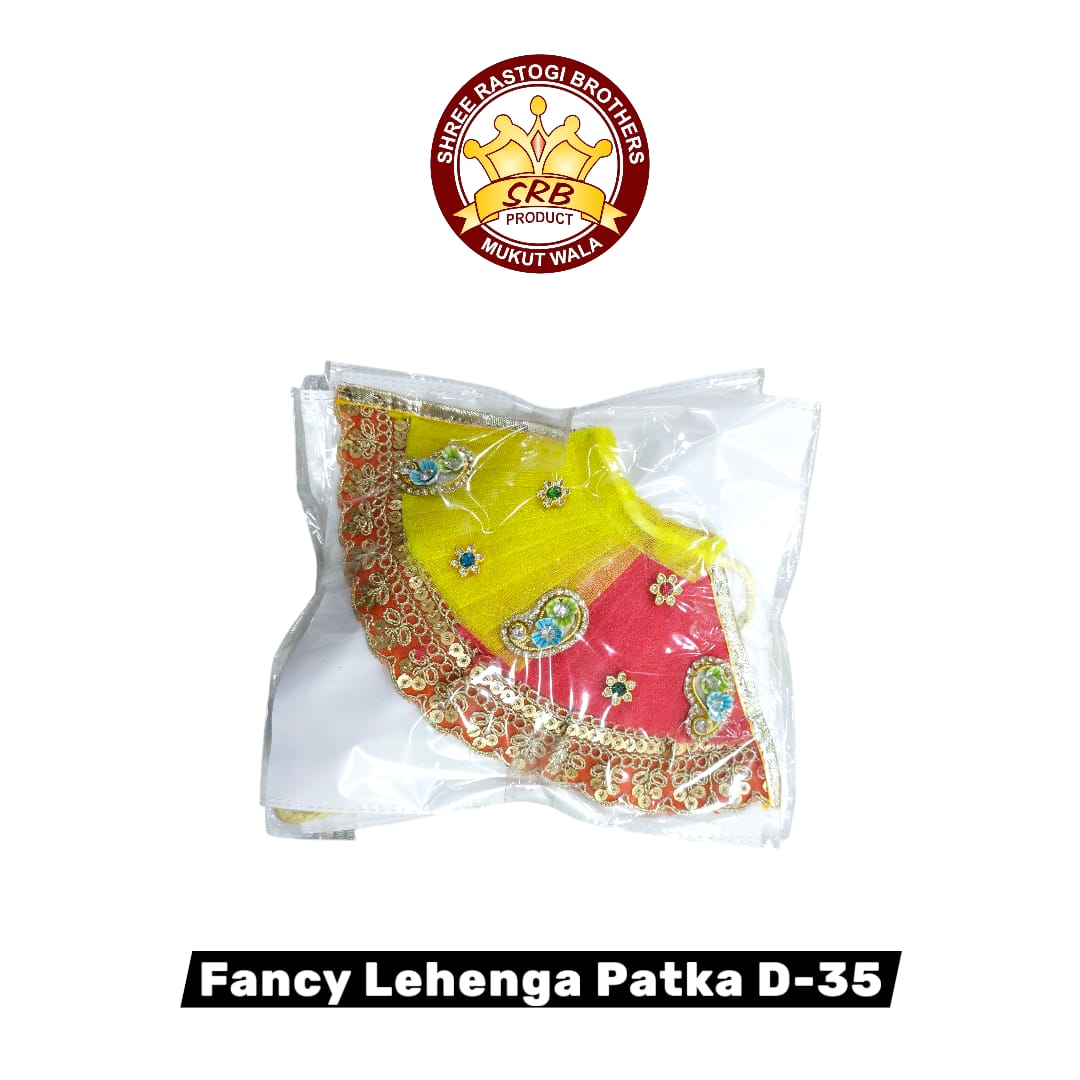 Fancy Lehenga Patka D-35