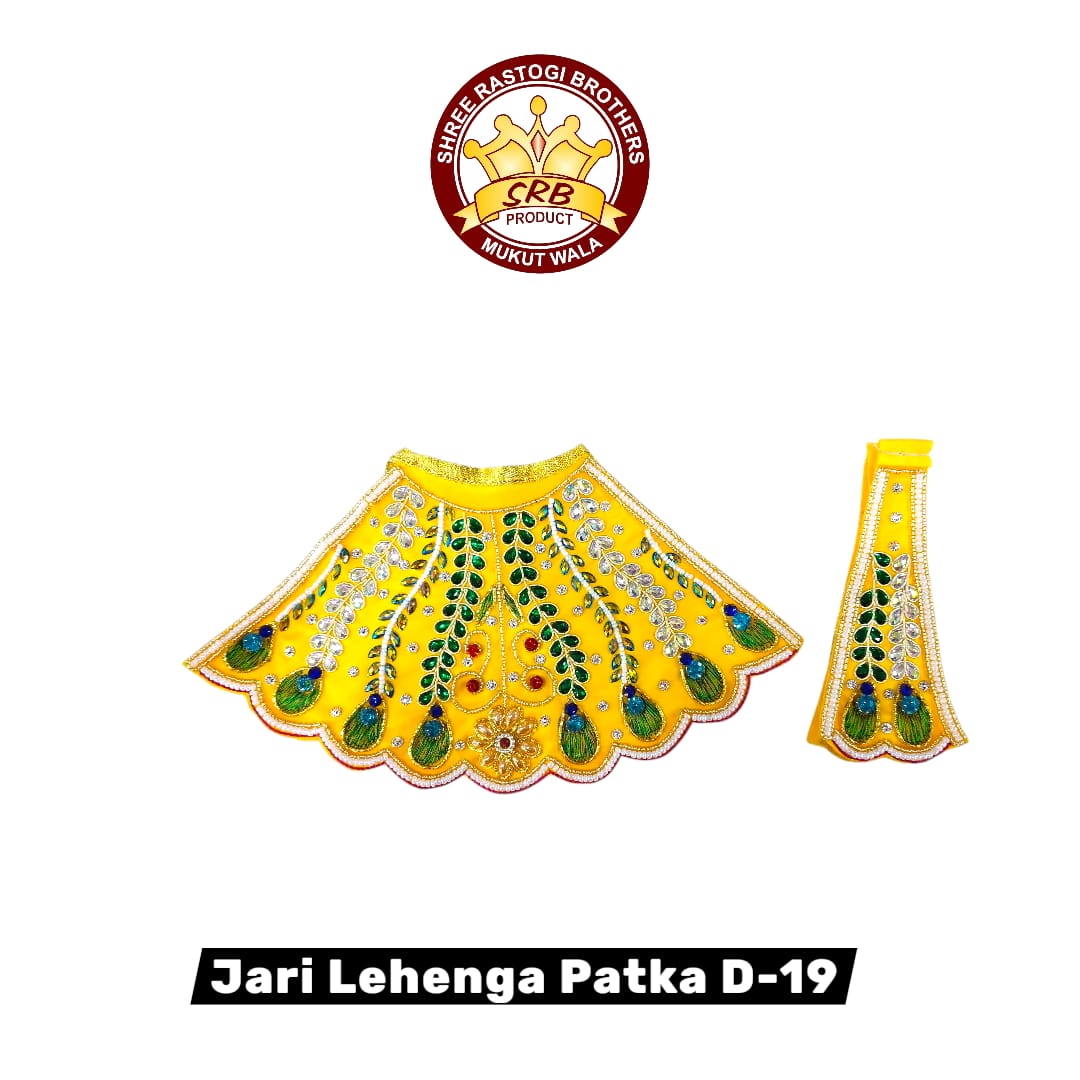 Jari Lehenga Patka D-19