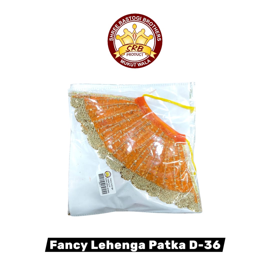 Fancy Lehenga Patka D-36