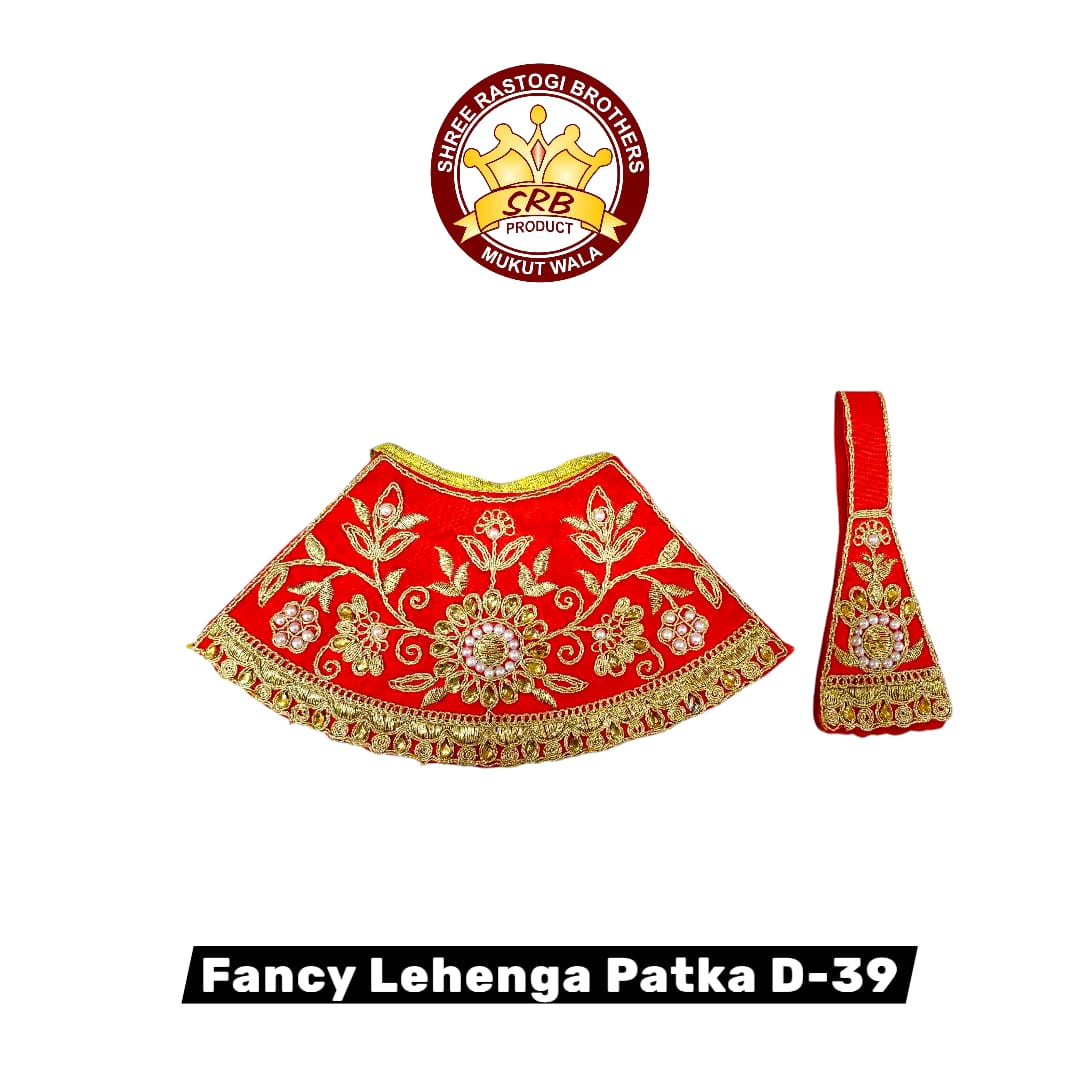 Fancy Lehenga Patka D-39