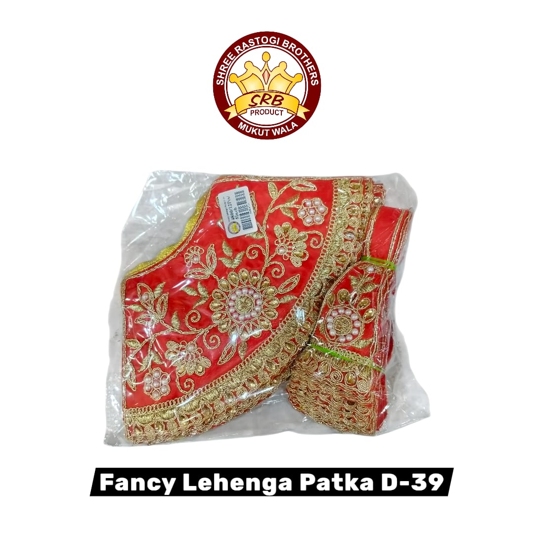 Fancy Lehenga Patka D-39