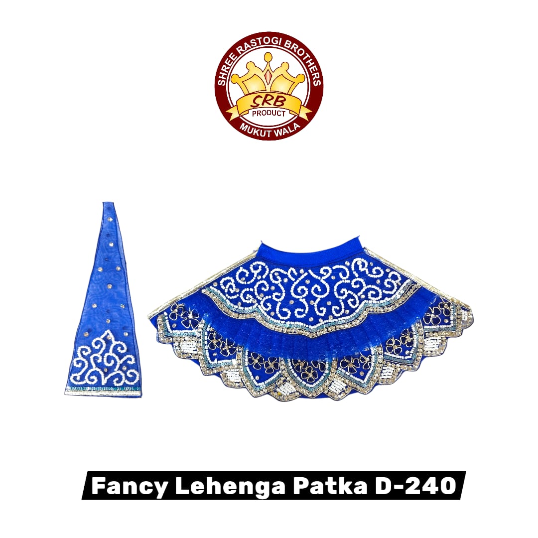Fancy Lehenga Patka D-40
