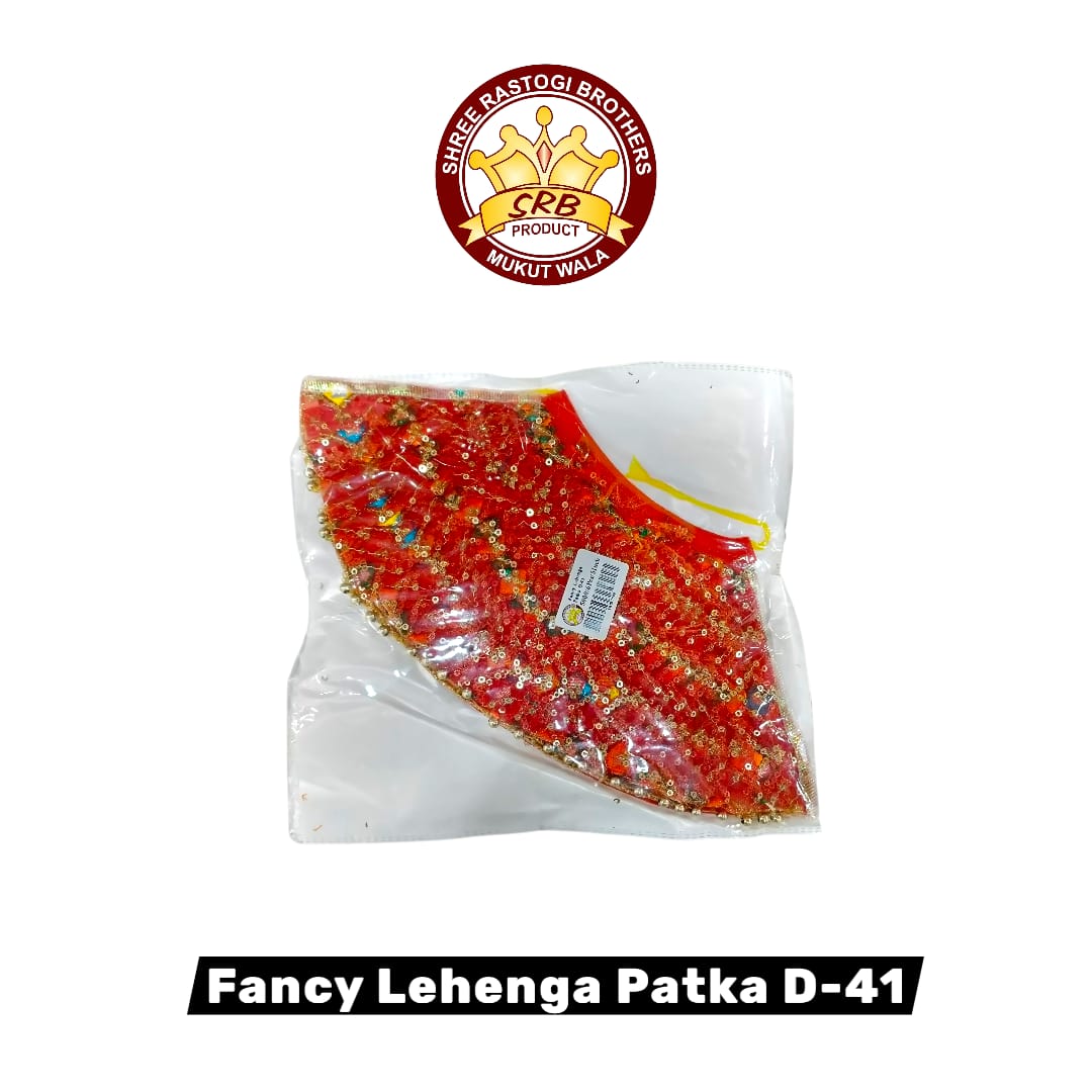 Fancy Lehenga Patka D-41