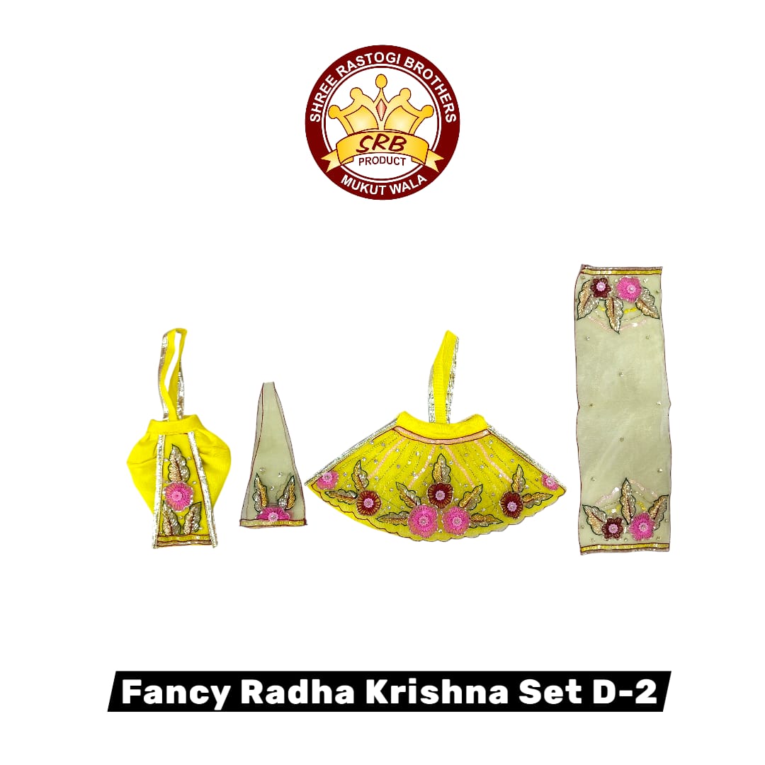Fancy Radha Krishna Set D-2