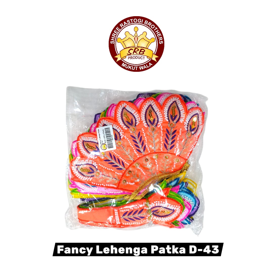 Fancy Lehenga Patka D-43