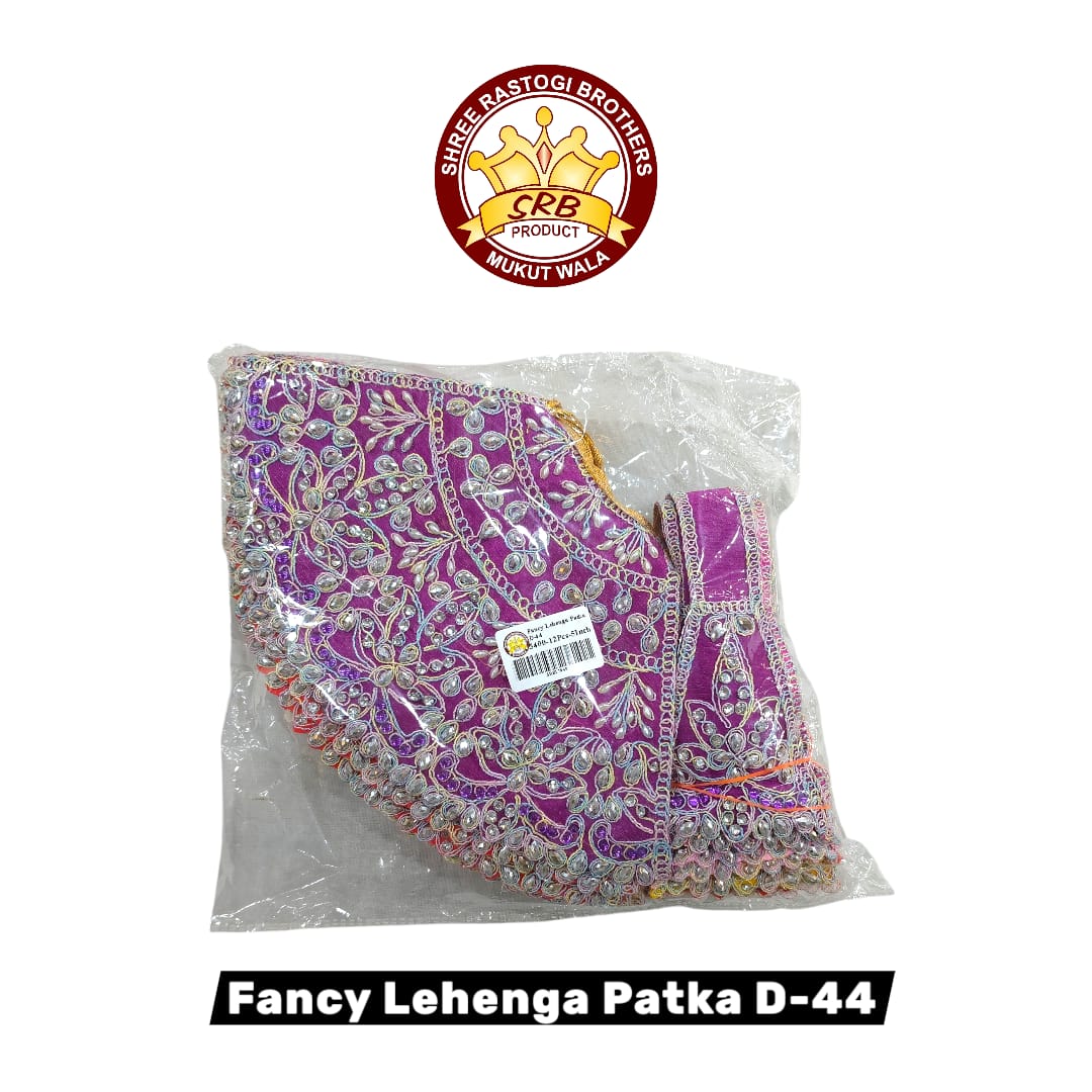Fancy Lehenga Patka D-44