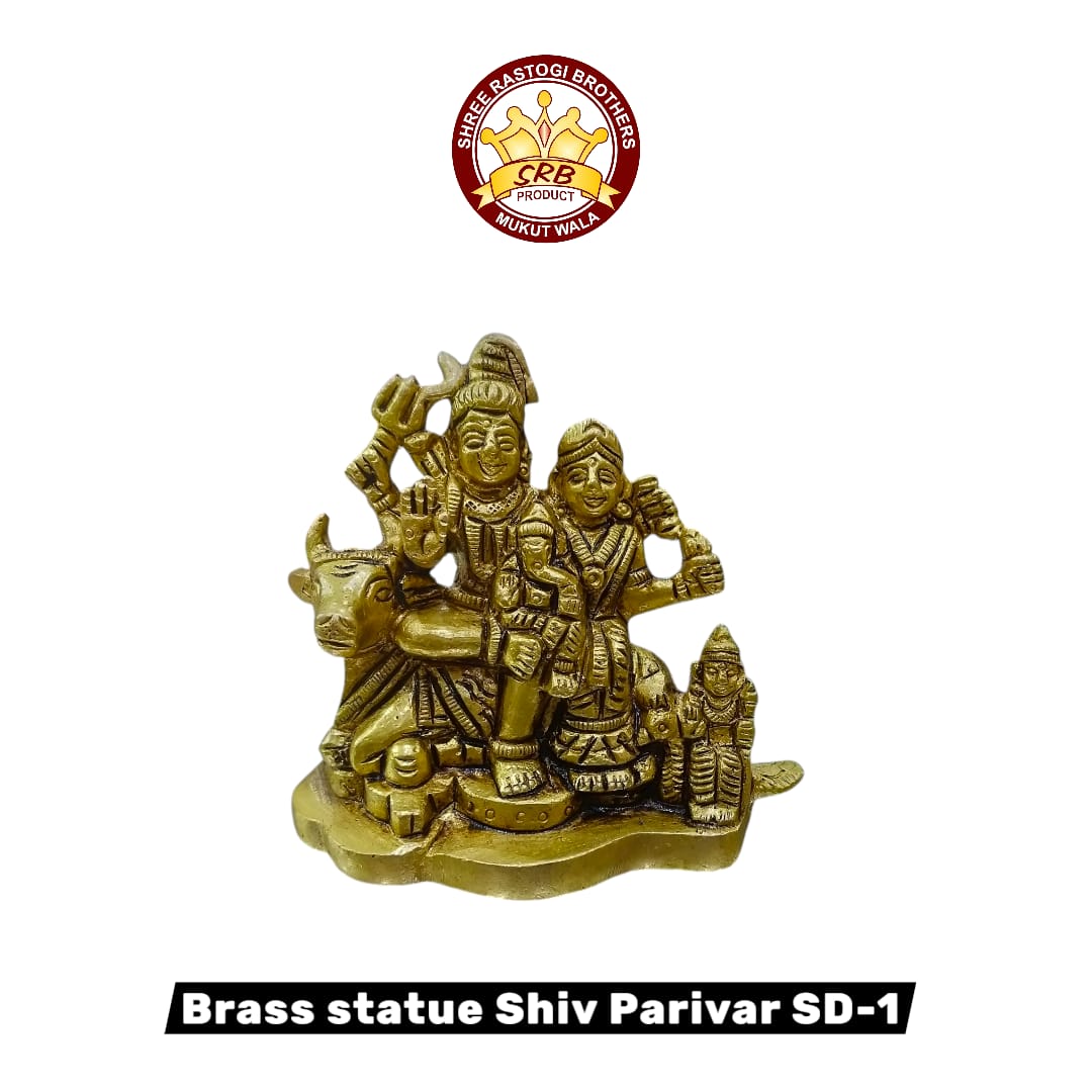 Brass Statue Shiv Parivar SD-1