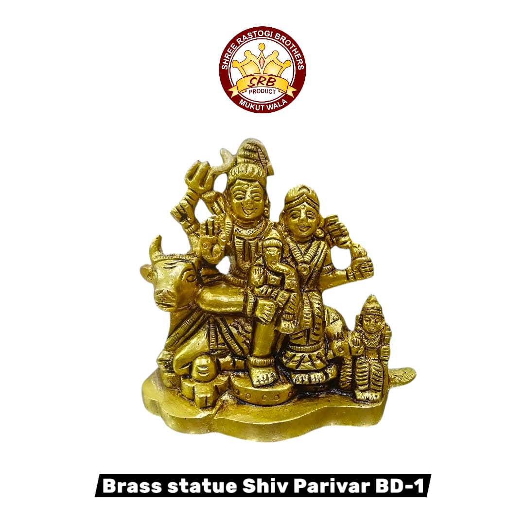 Brass Statue Shiv Parivar BD-1