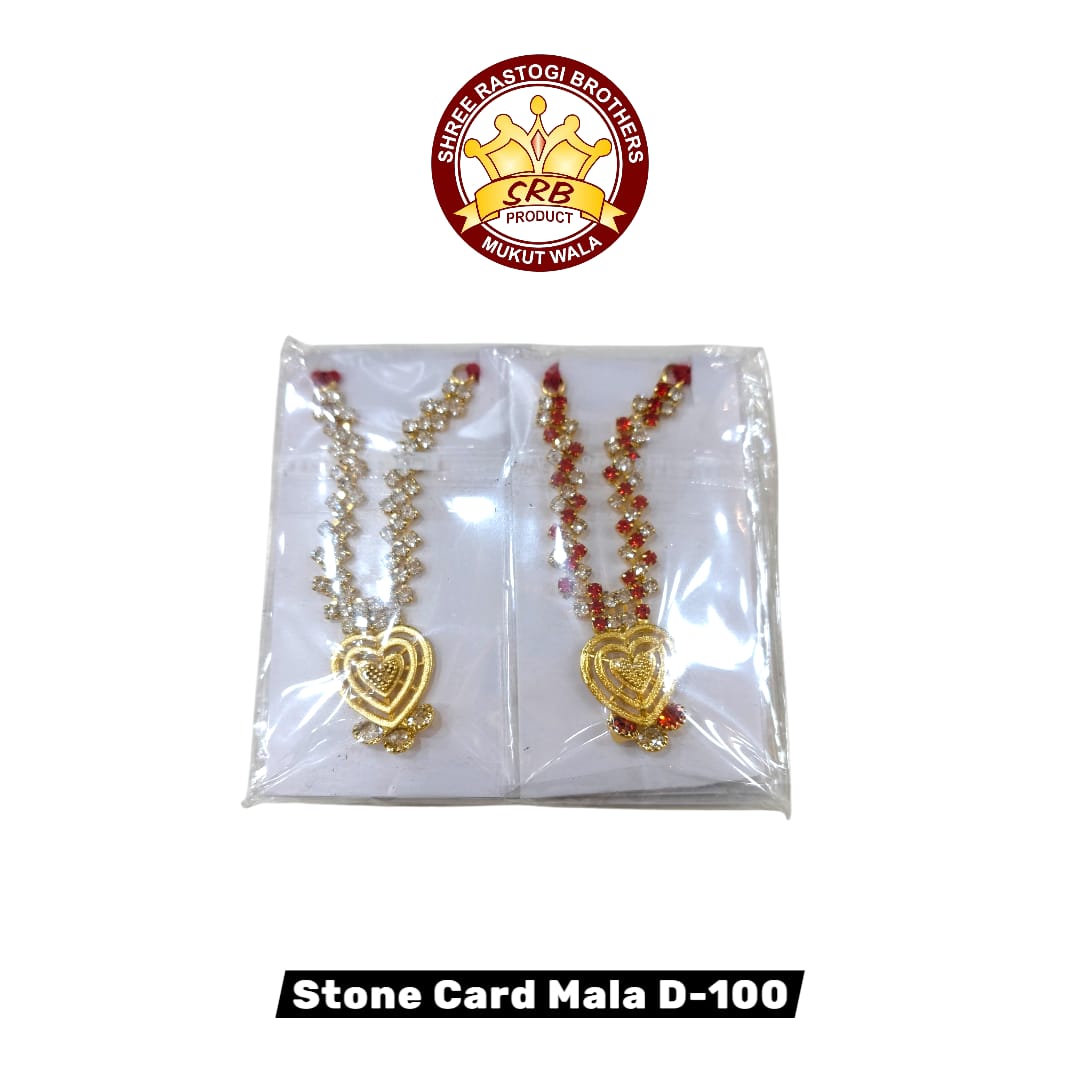 Stone Card Mala D-100
