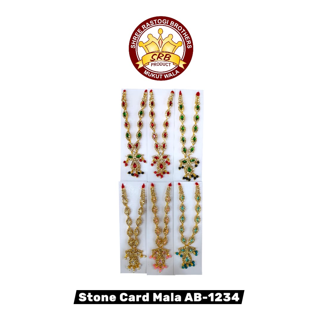 Stone Card Mala AB-1234