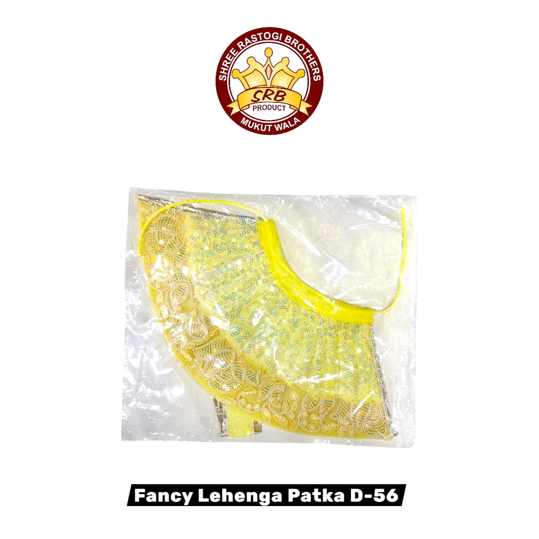 Fancy Lehenga Patka D-56