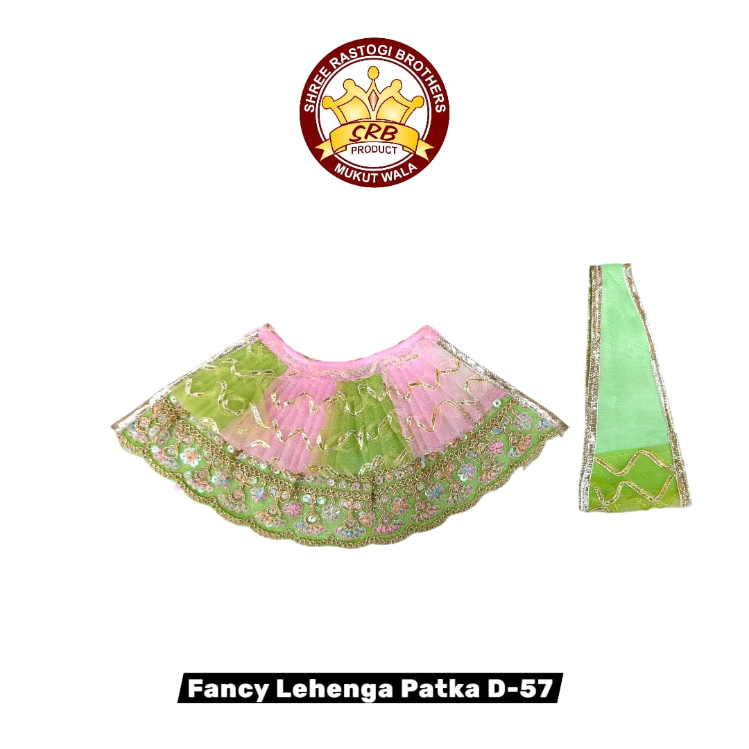Fancy Lehenga Patka D-57