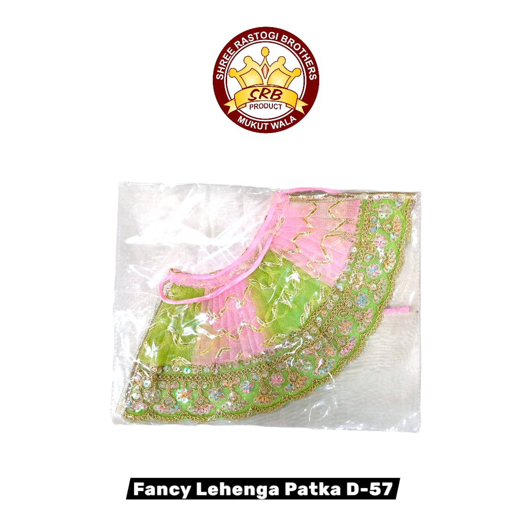 Fancy Lehenga Patka D-57