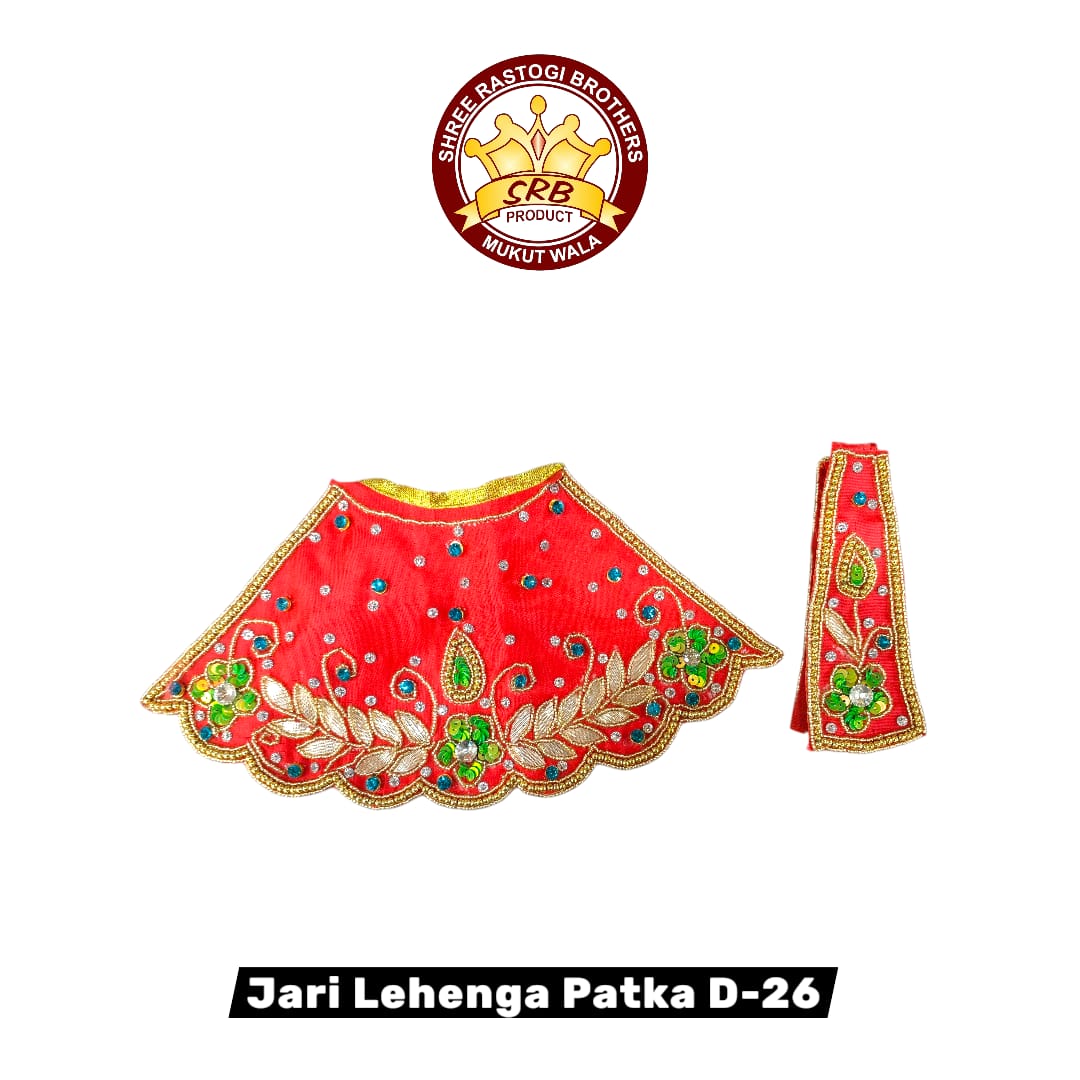 Jari Lehenga Patka D-26