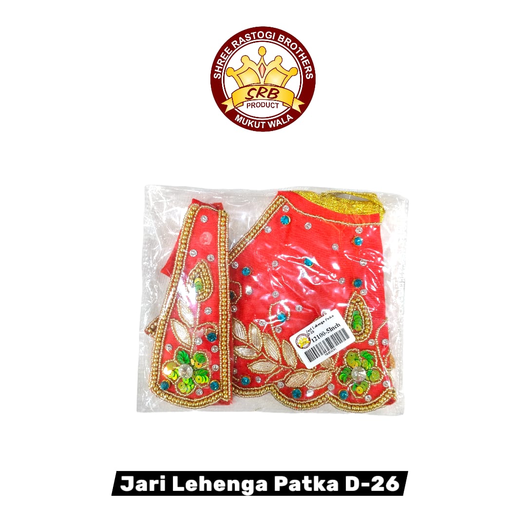 Jari Lehenga Patka D-26