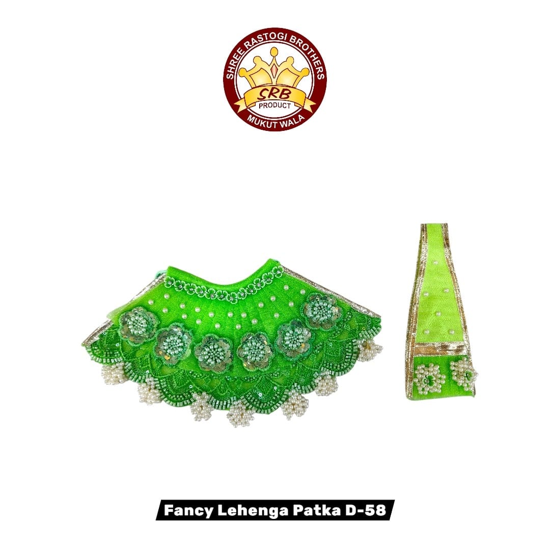 Fancy Lehenga Patka D-58