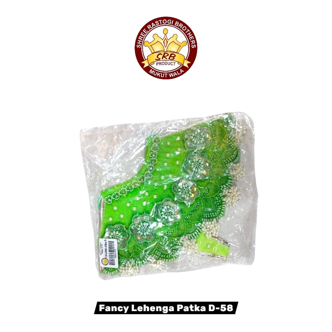 Fancy Lehenga Patka D-58
