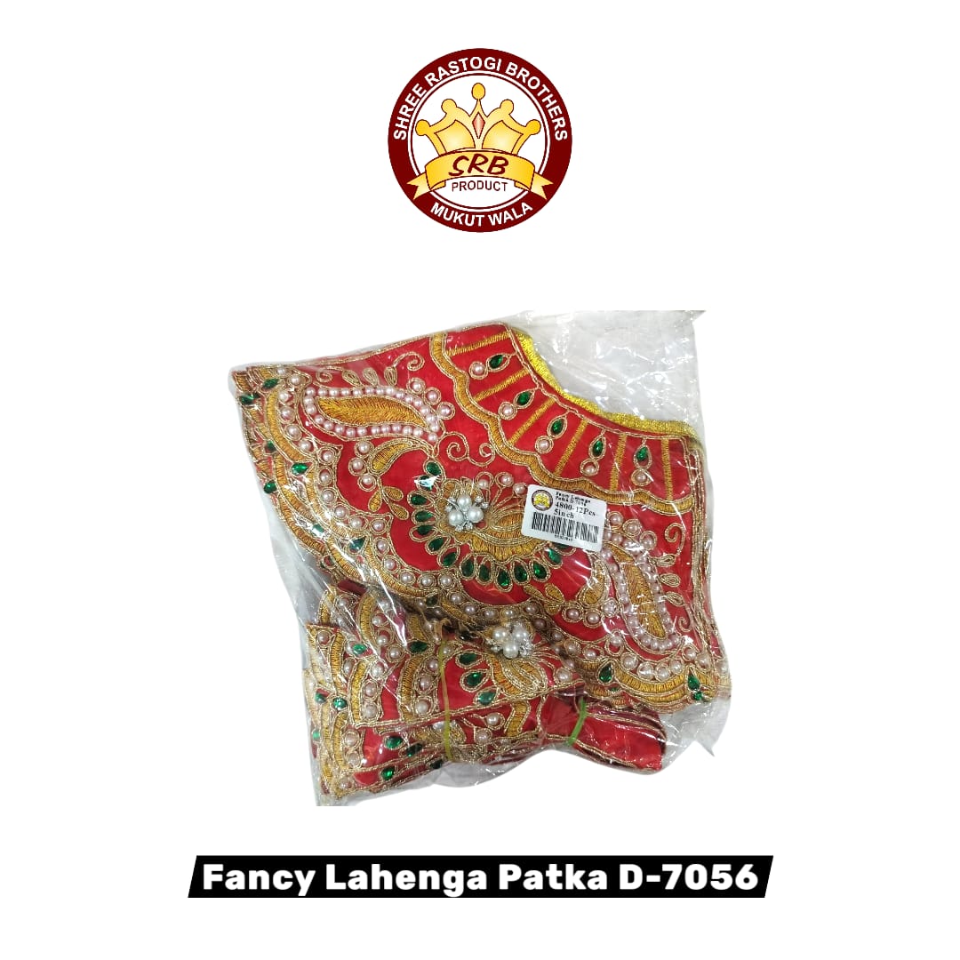 Fancy Lehenga Patka D-7056