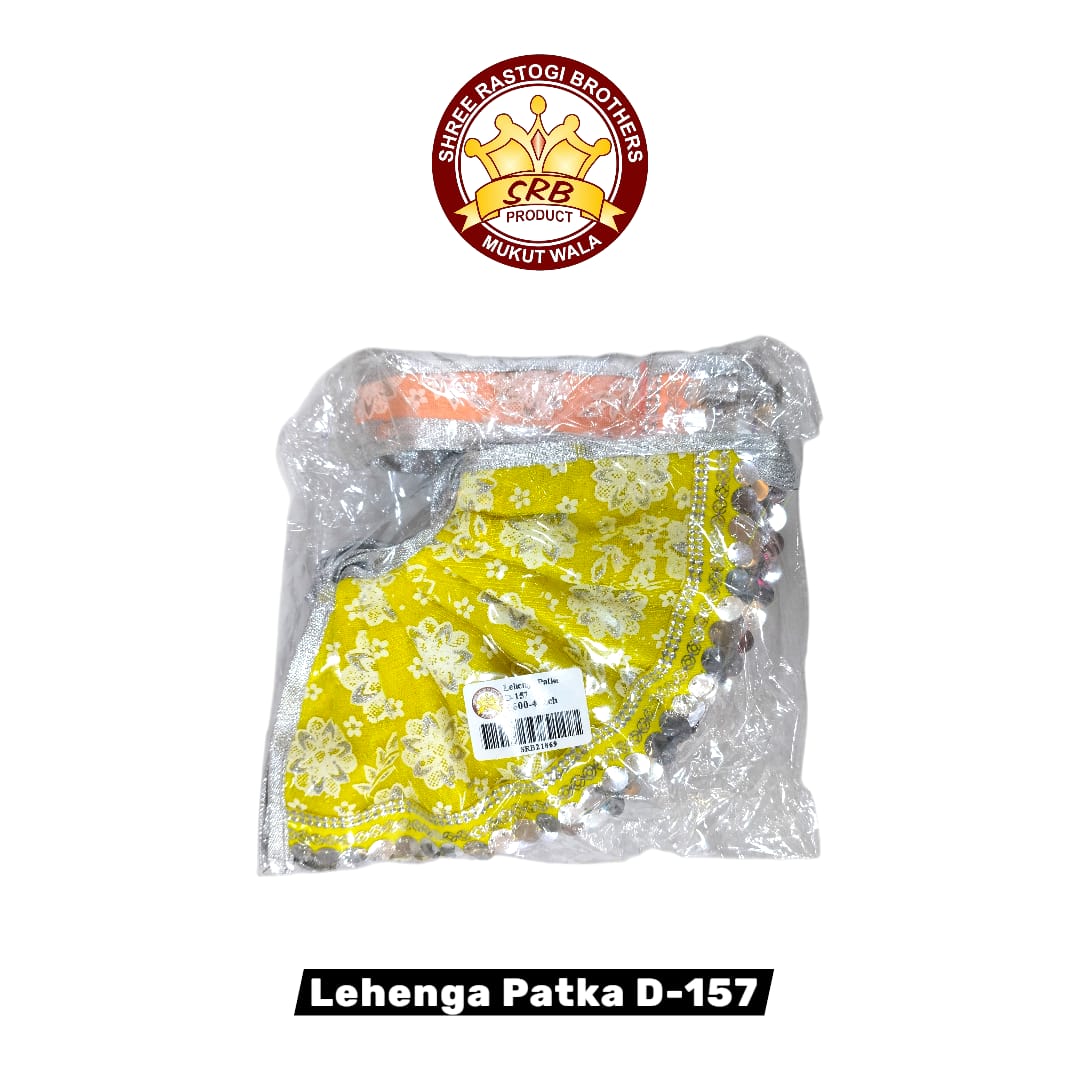 Lehenga Patka D-157