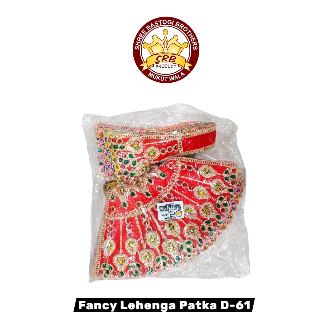 Fancy Lehenga Patka D-61