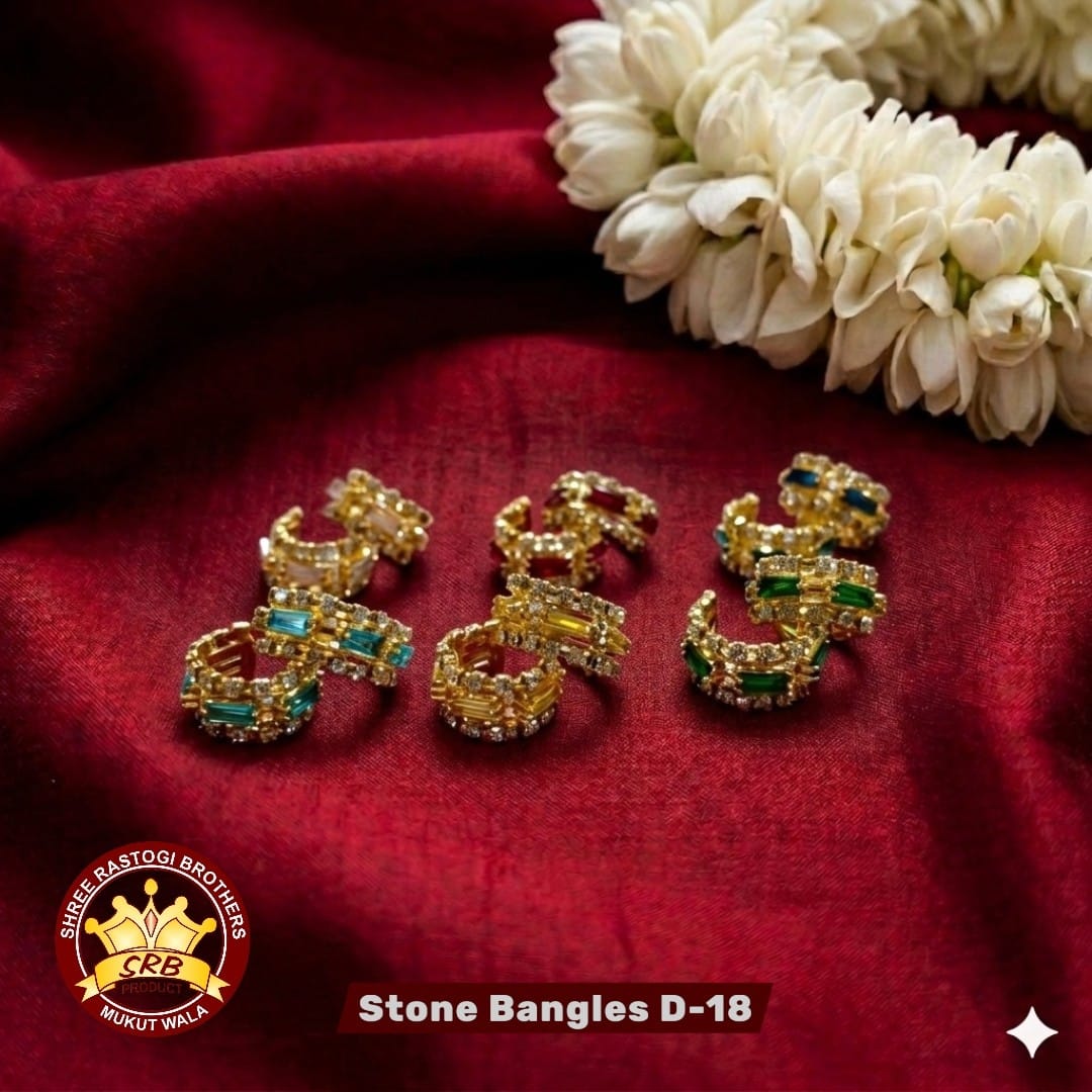 Stone Bangles D-18
