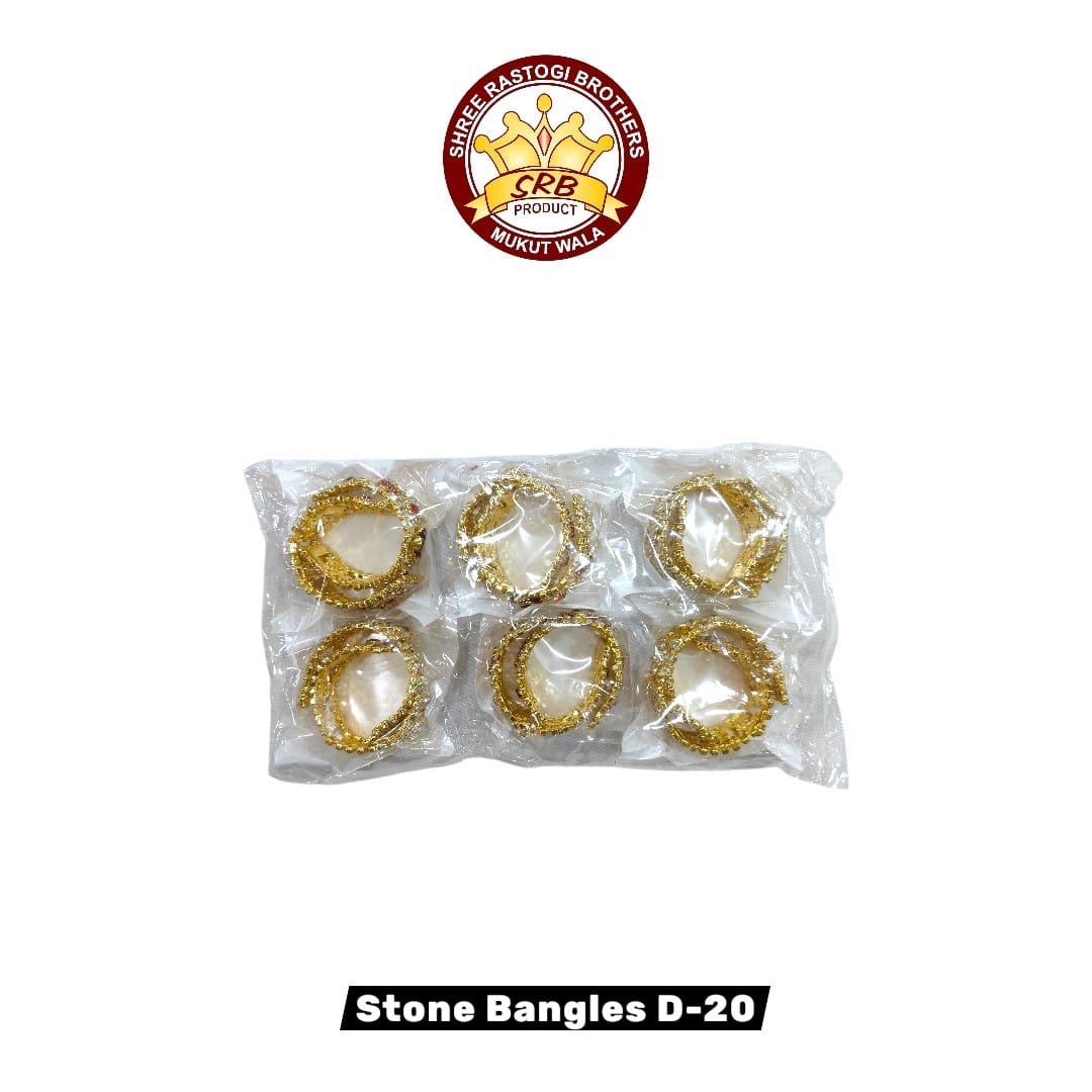 Stone Bangles D-20