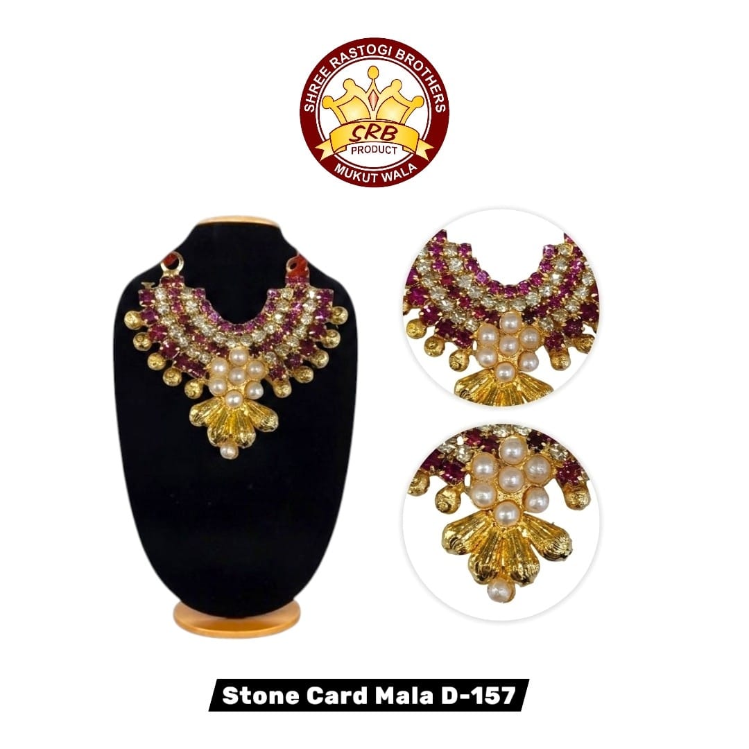Stone Card Mala D-157
