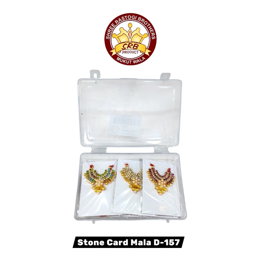 Stone Card Mala D-157