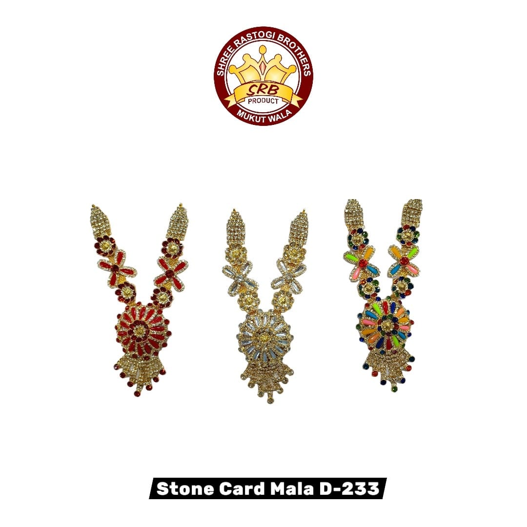 Stone Card Mala D-233