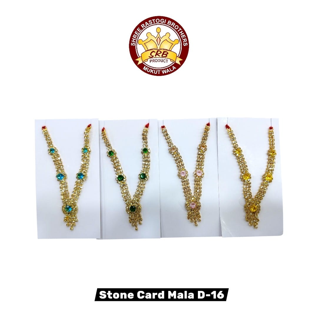 Stone Card Mala D-16