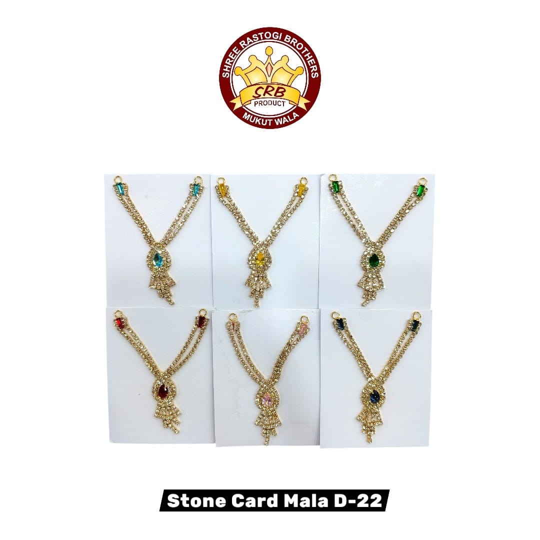 Stone Card Mala D-22