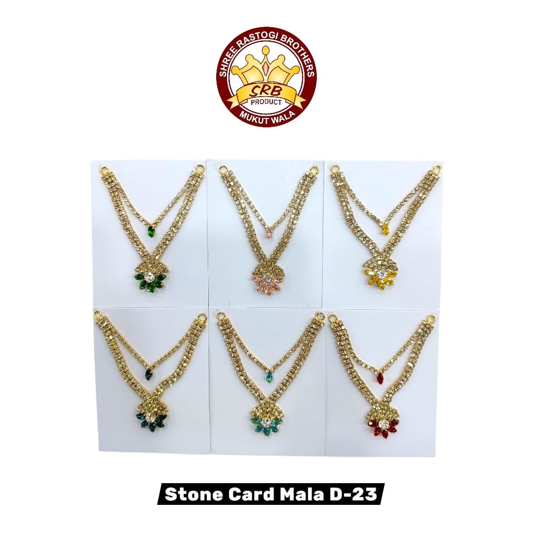 Stone Card Mala D-23