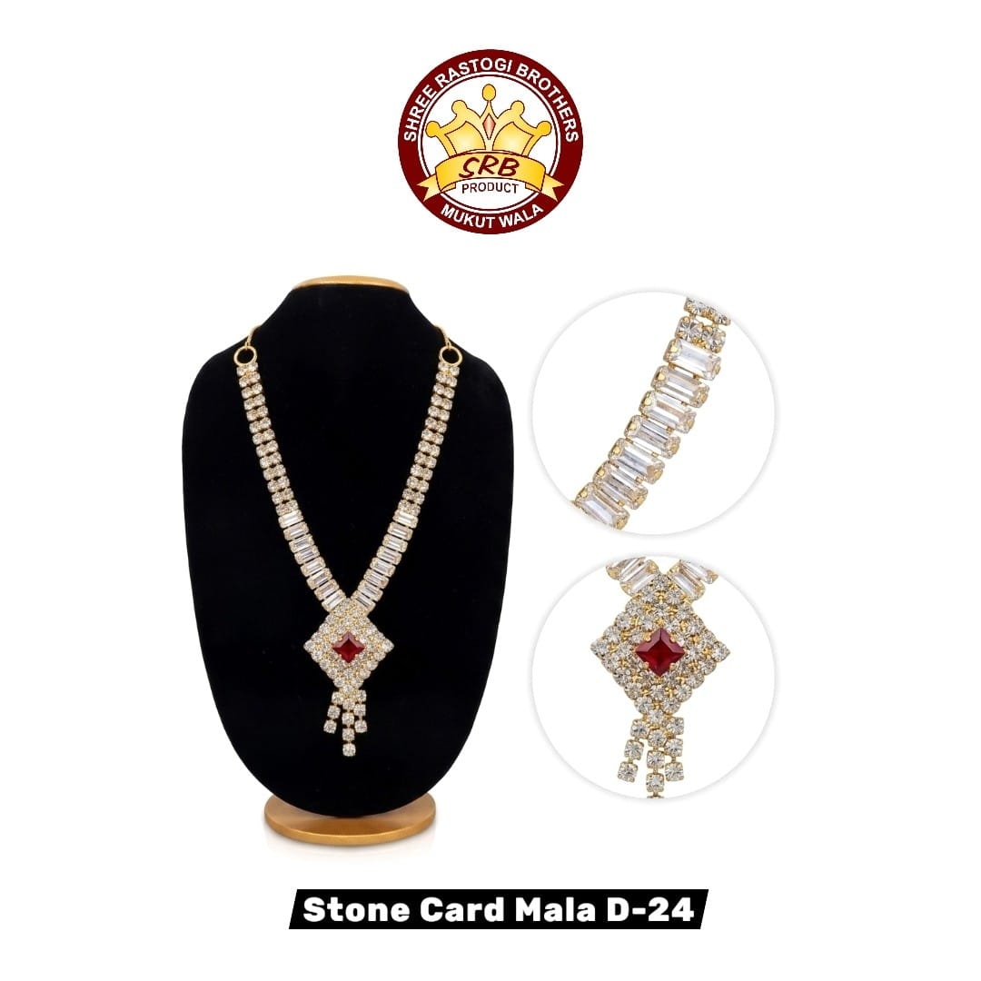 Stone Card Mala D-24