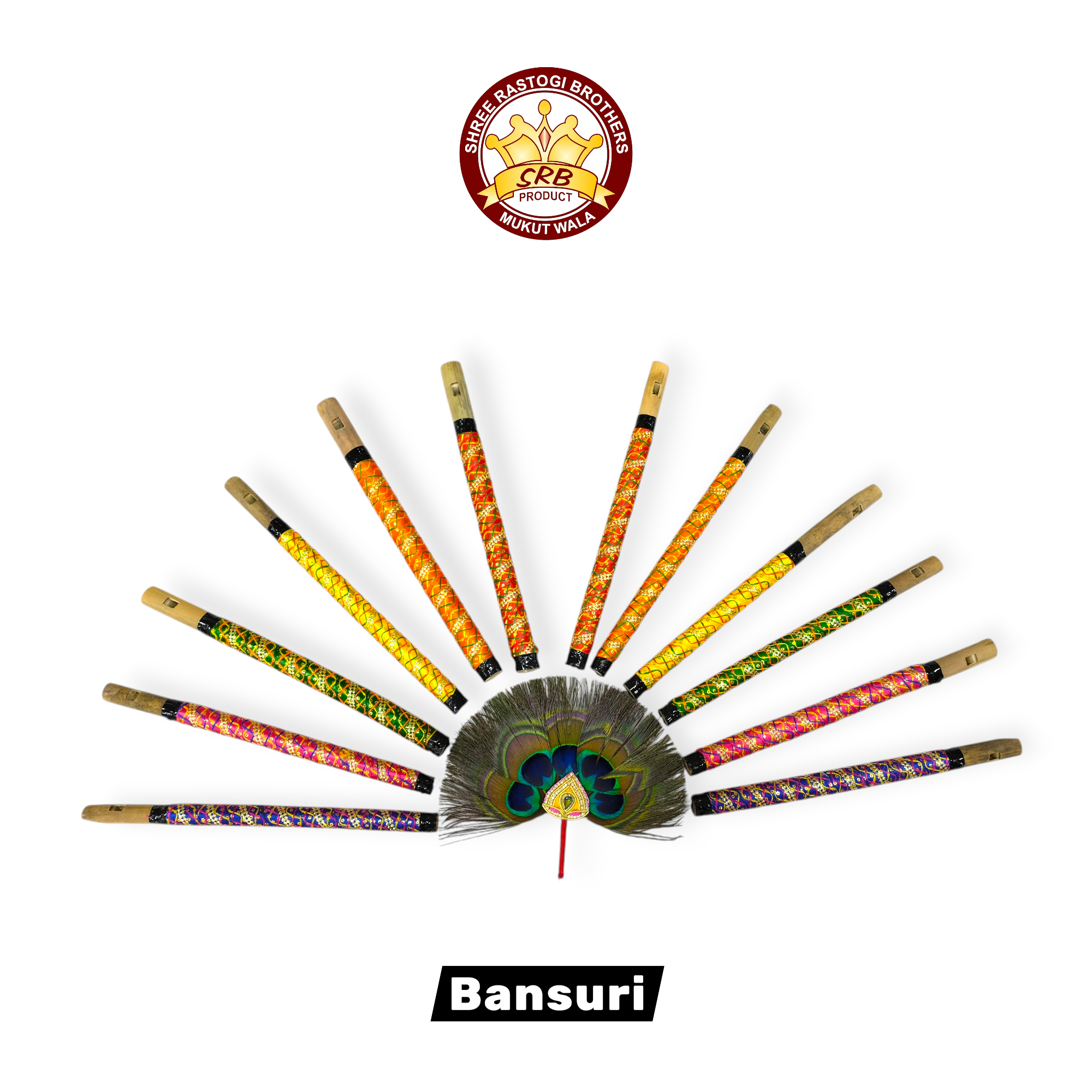 Good Design Bamboo Bansuri For All Size God Idol