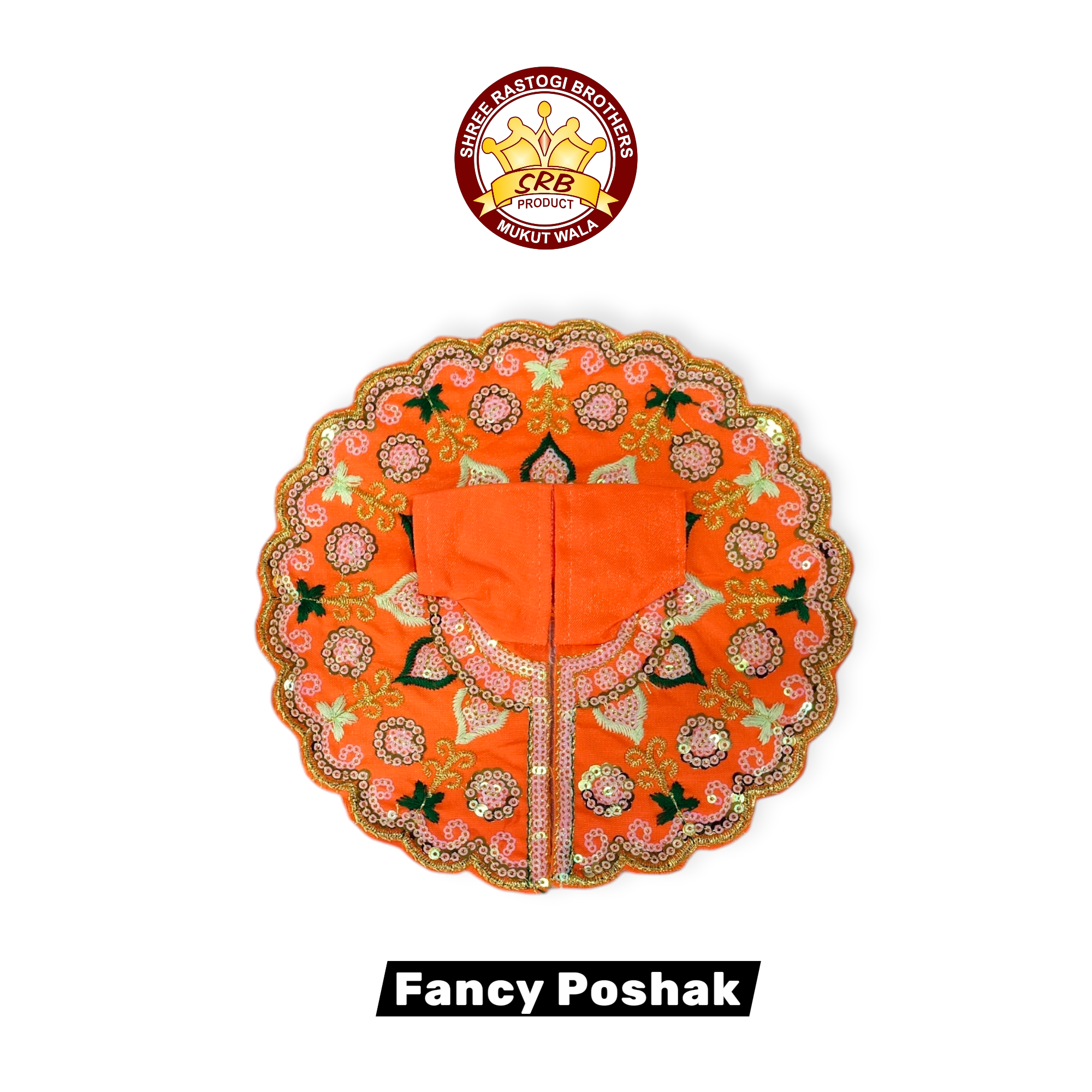 Fancy Gol Poshak For All Size Laddu Gopal Idol (FGP-01)