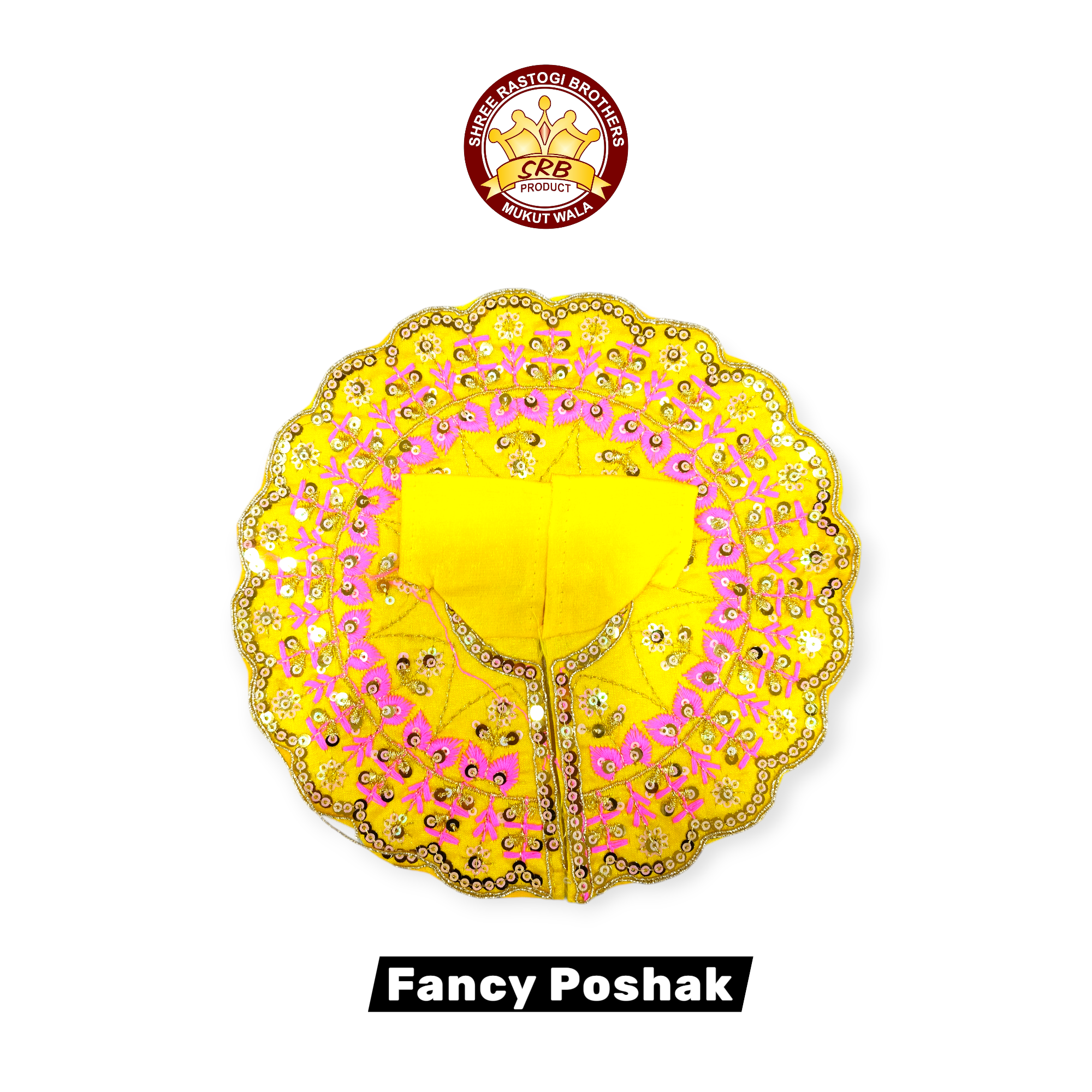 Premium Beautiful Gol Poshak For Laddu Gopal (FGP-02)