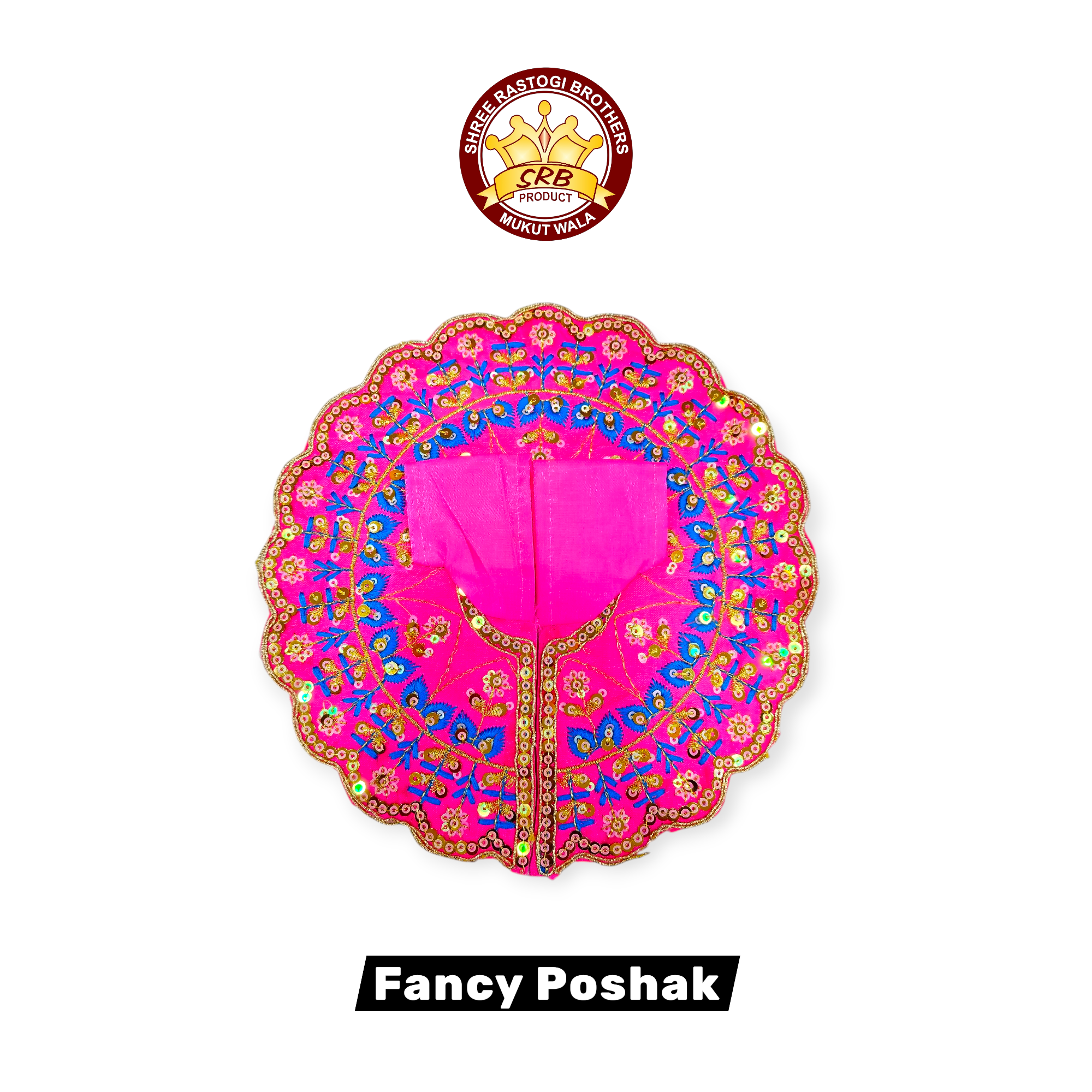 Premium Beautiful Gol Poshak For Laddu Gopal (FGP-02)