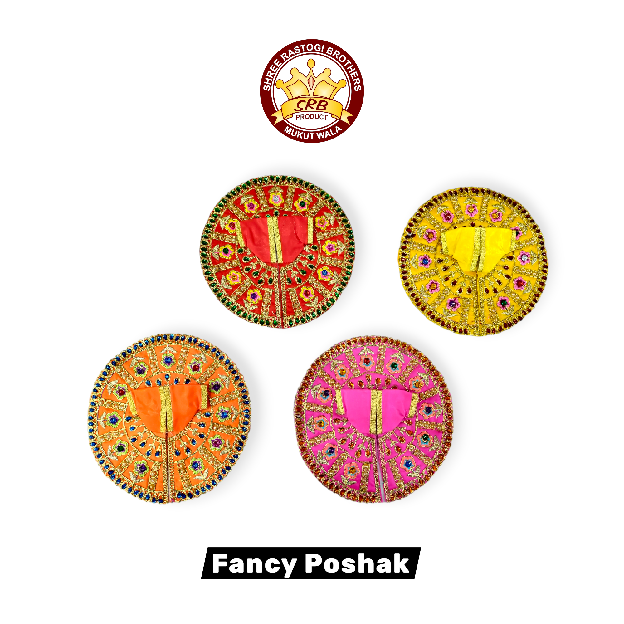 Fancy Poshak With Beautiful Design For Laddu Gopal dol (FGP-03)