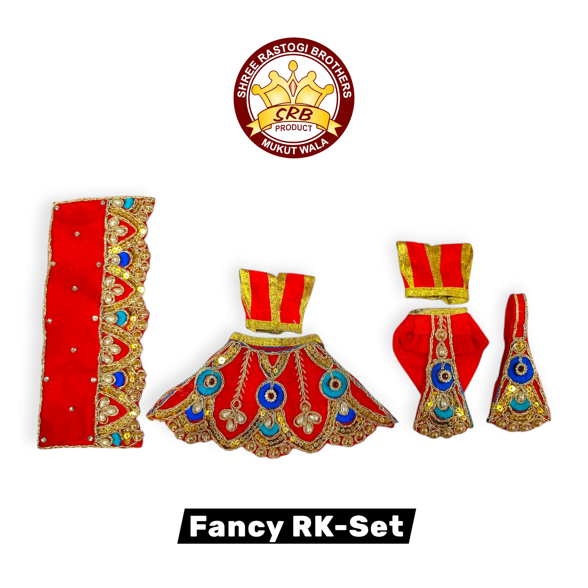 Fancy Radha Krishna Set