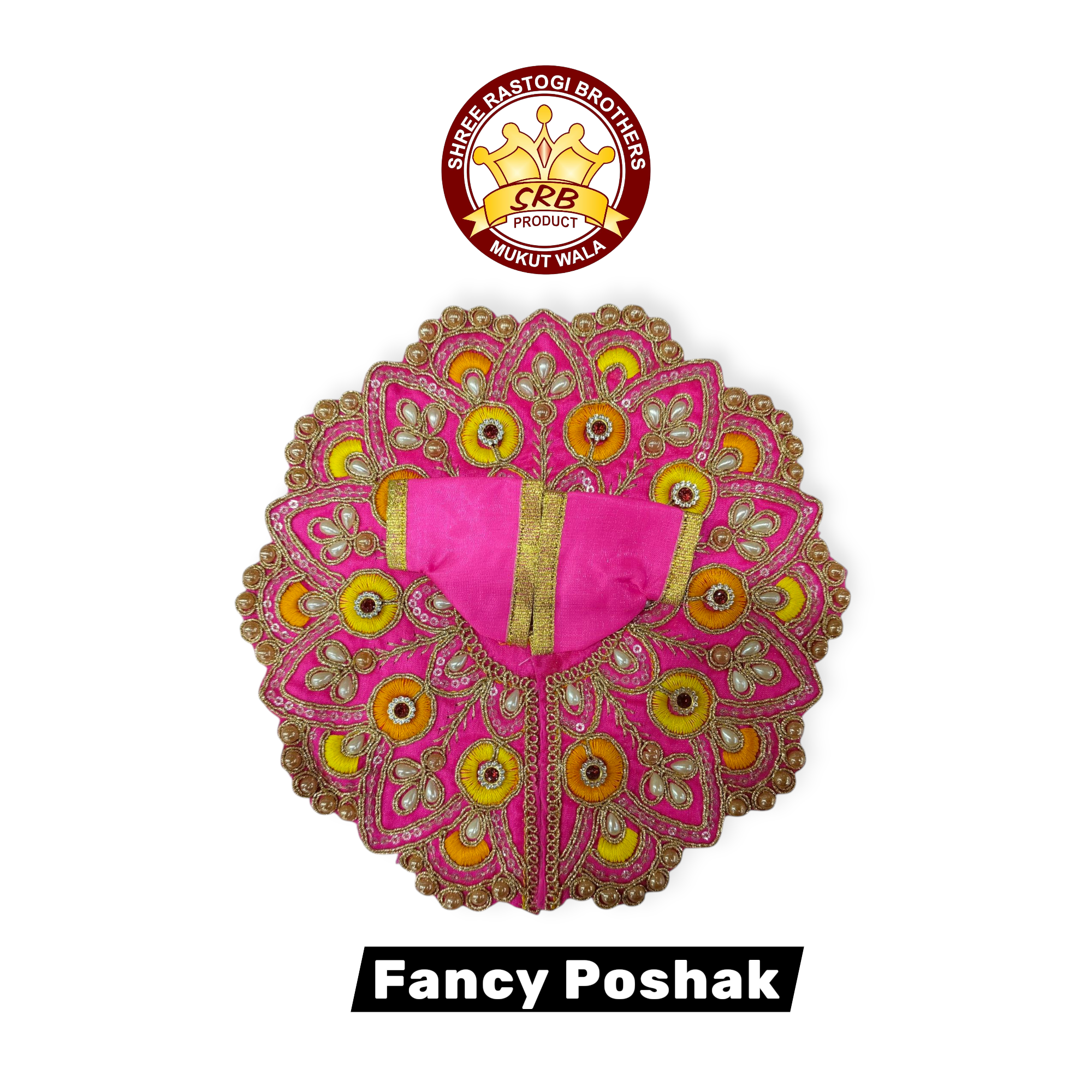 Fancy Gol Poshak For Laddu Gopal All Size