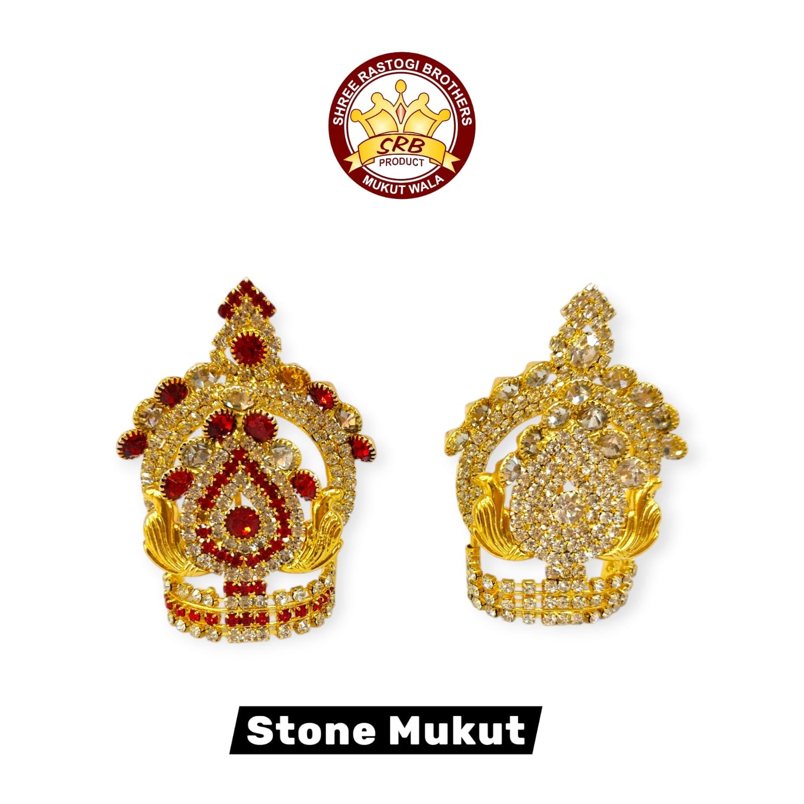 Stone Mukut For Small Deities (SM-2)