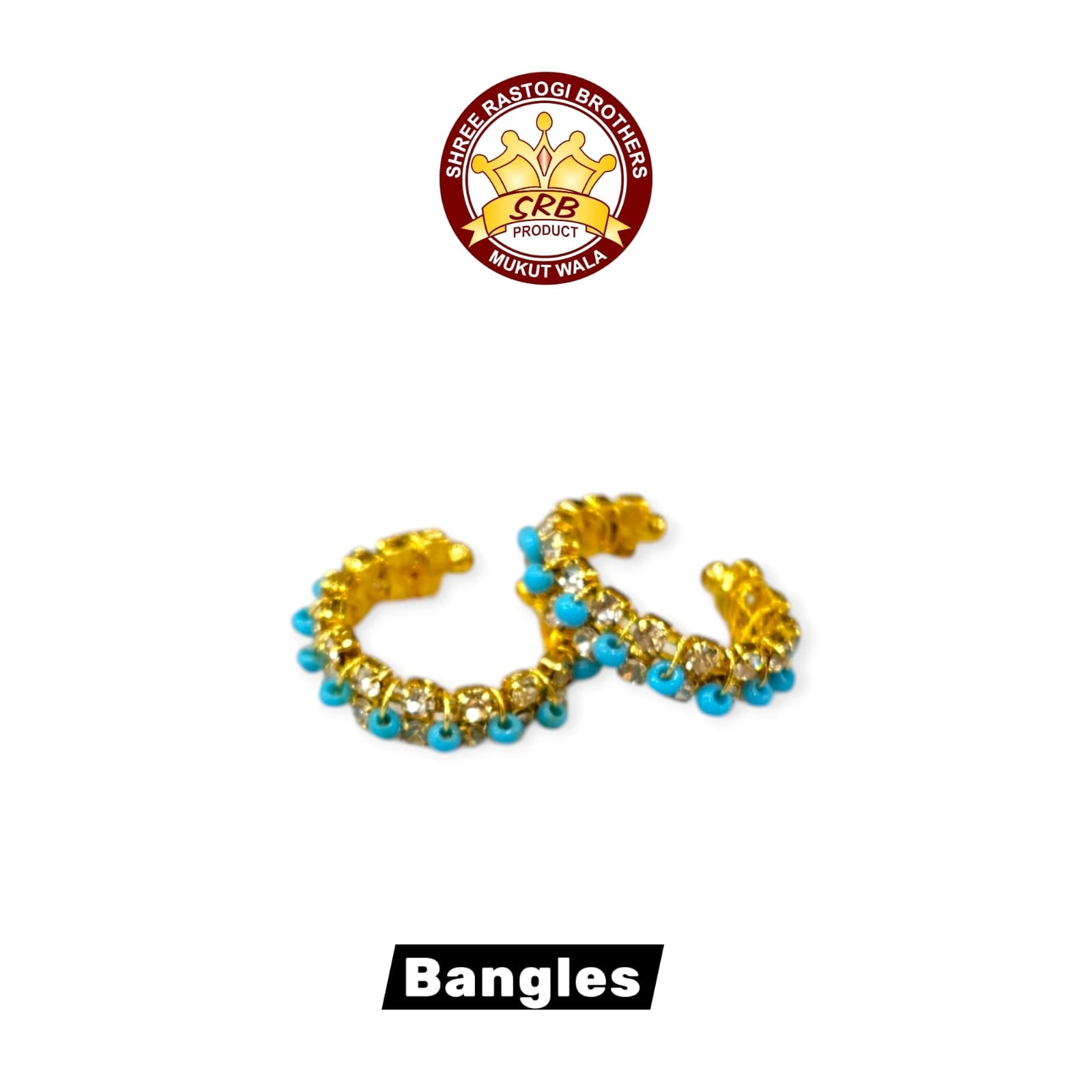 Stone Bangles For Laddu Gopal (B-8)