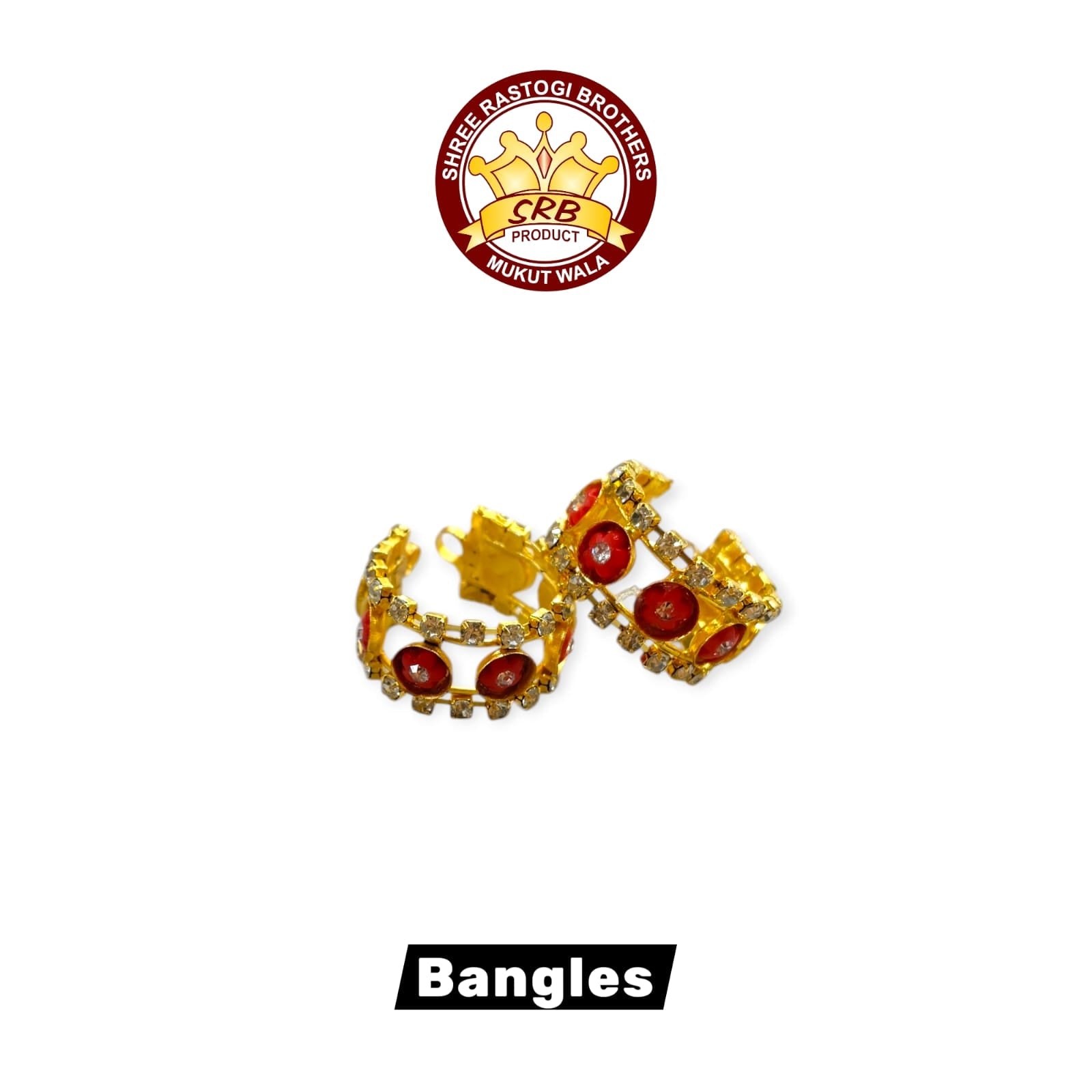 Color Ful Stone Bangles For All Deities (B-9)