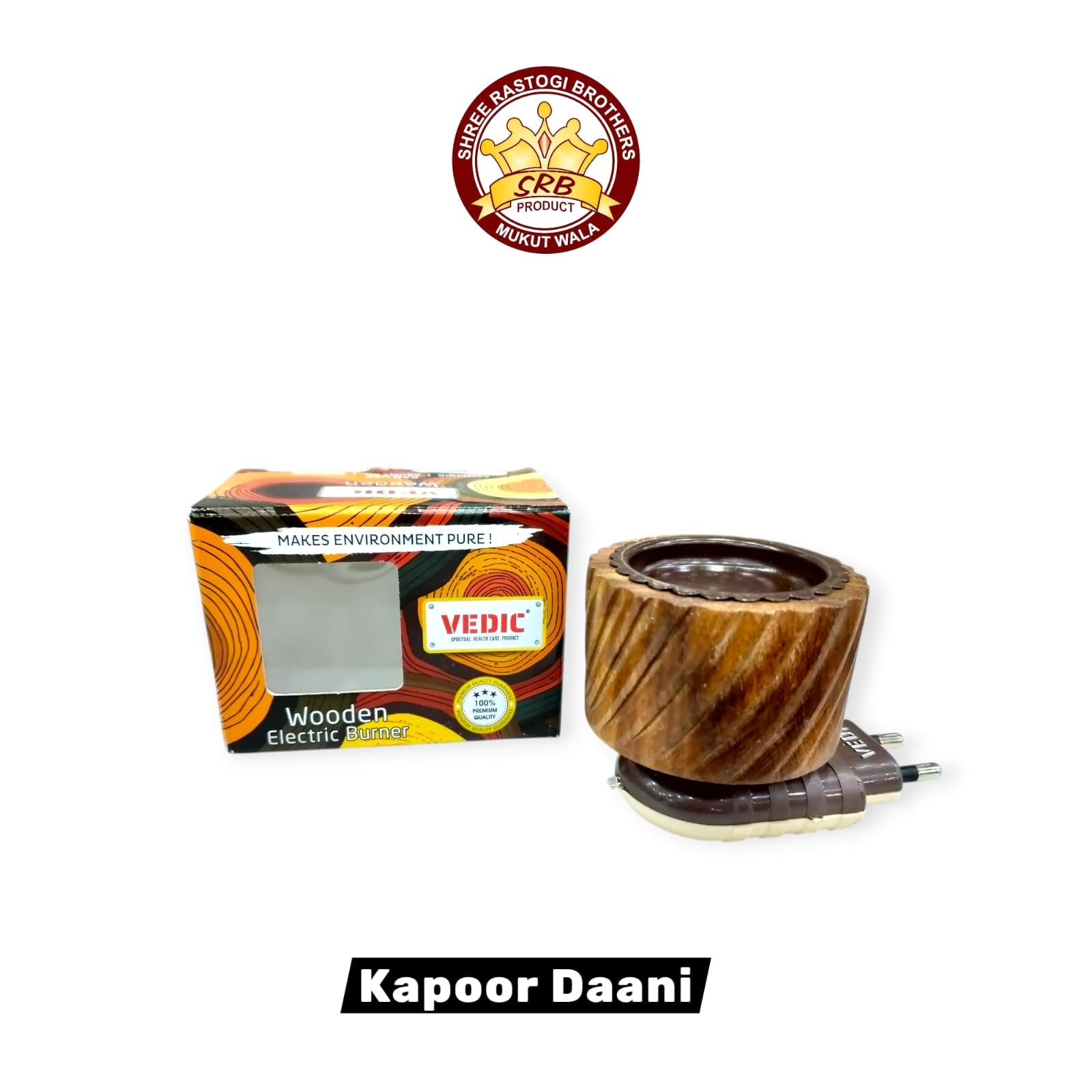 Electric Burner / Kapoor Dani For Room Freshness